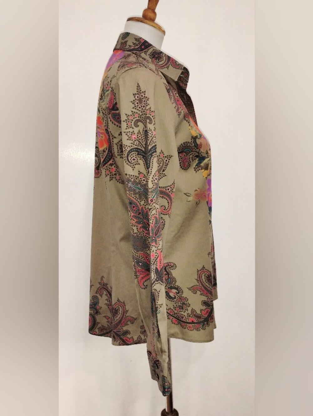 ETRO PAISLEY COTTON BLOUSE - Picture 5 of 13